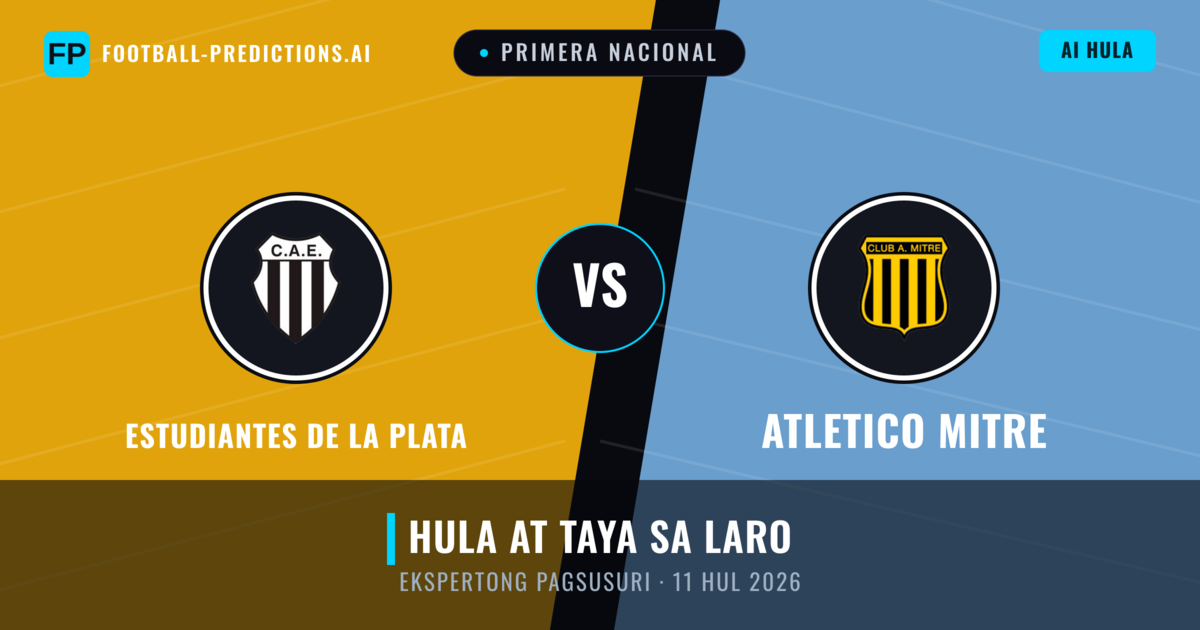 Estudiantes de La Plata vs Atletico Mitre — hula at preview ng laban