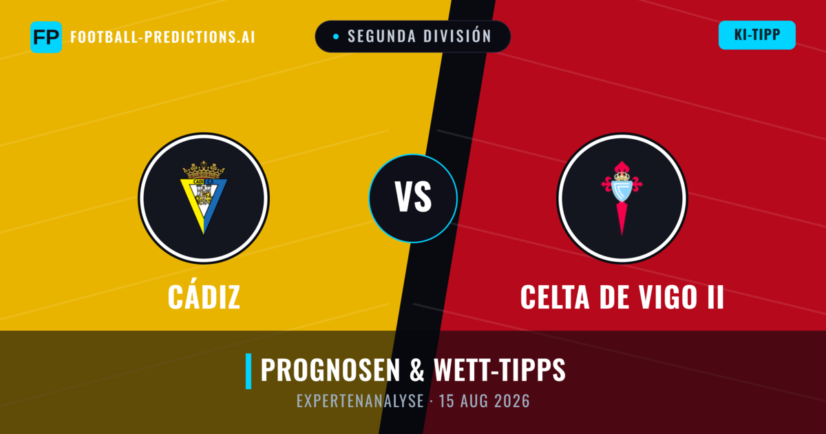 Cádiz vs Celta de Vigo II — Prognose und Spielvorschau