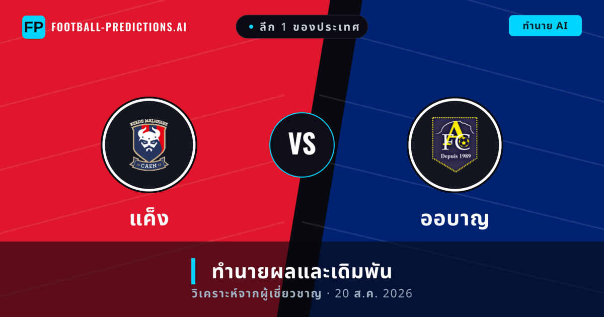 แค็ง พบ ออบาญ — ทำนายผลและพรีวิวการแข่งขัน