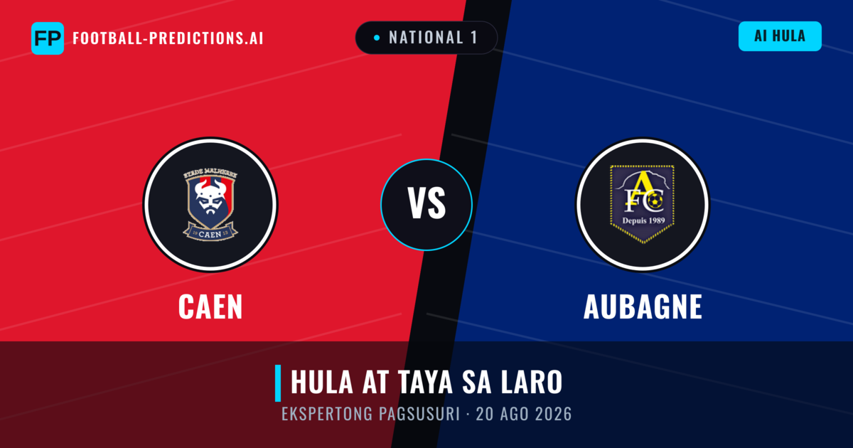 Caen vs Aubagne — hula at preview ng laban