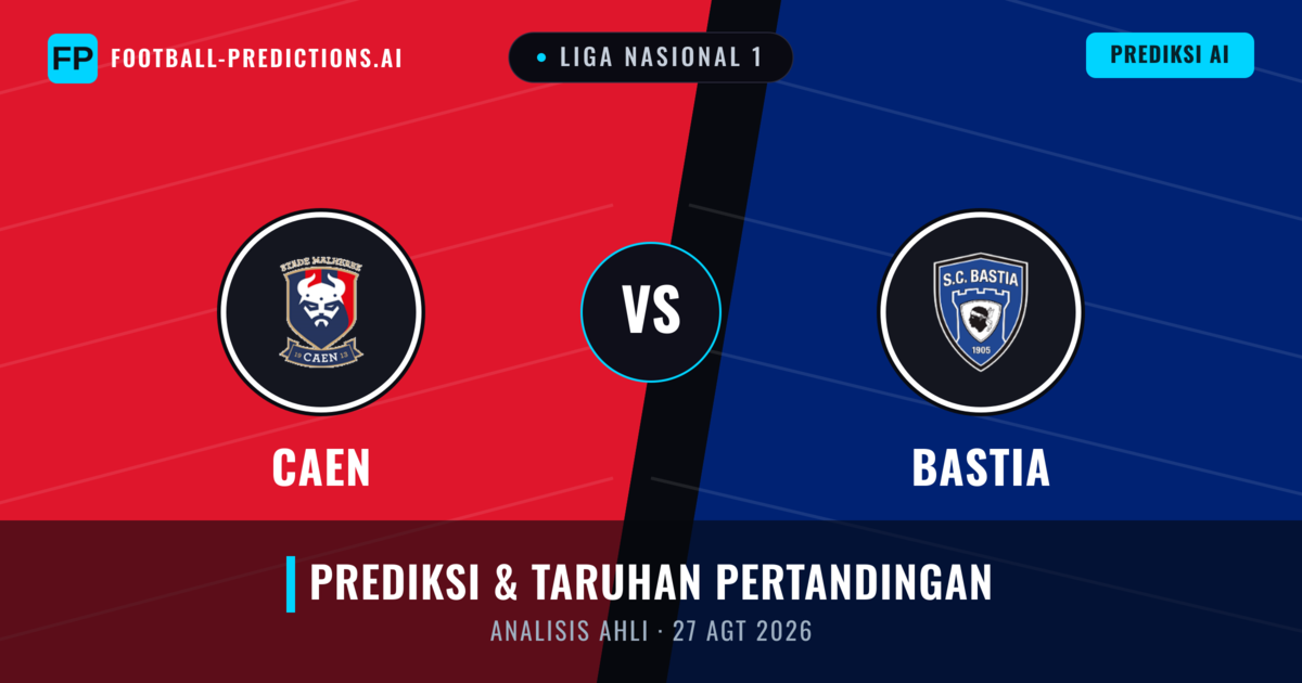 Caen vs Bastia — prediksi dan pratinjau pertandingan