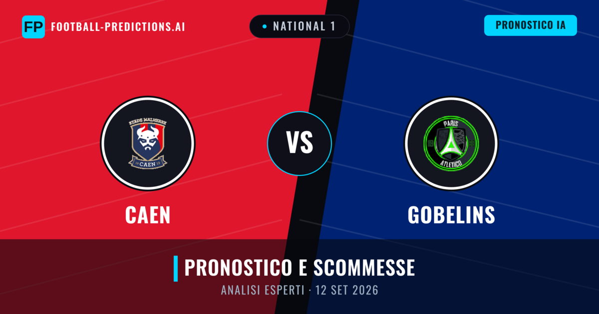 Caen vs Gobelins — pronostico e anteprima del match
