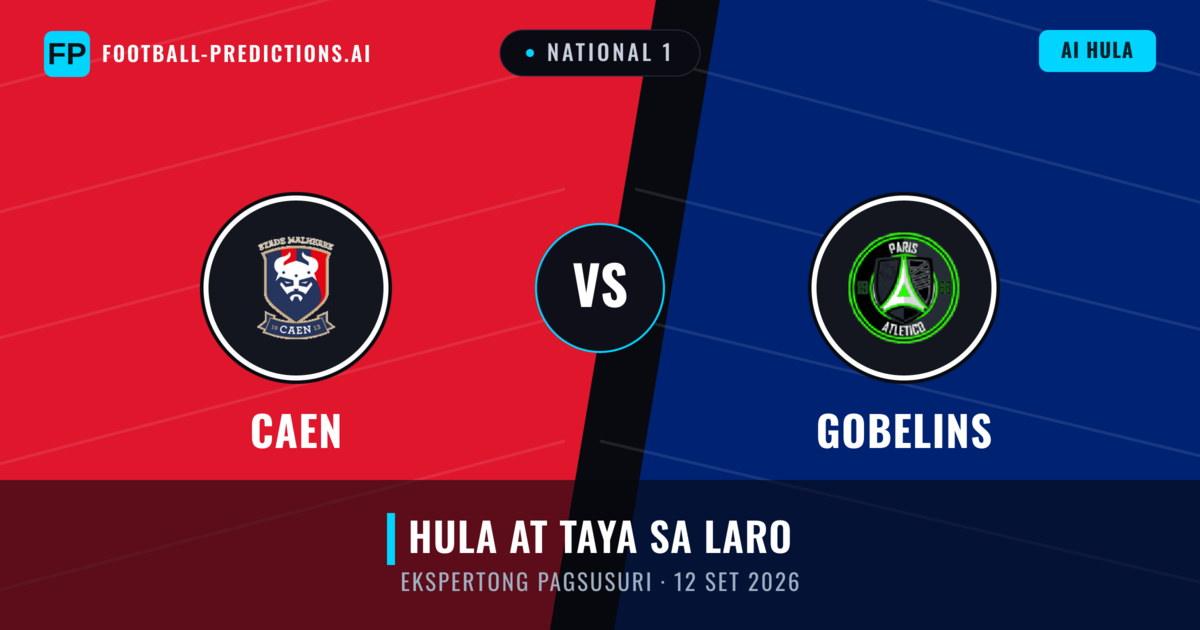 Caen vs Gobelins — hula at preview ng laban