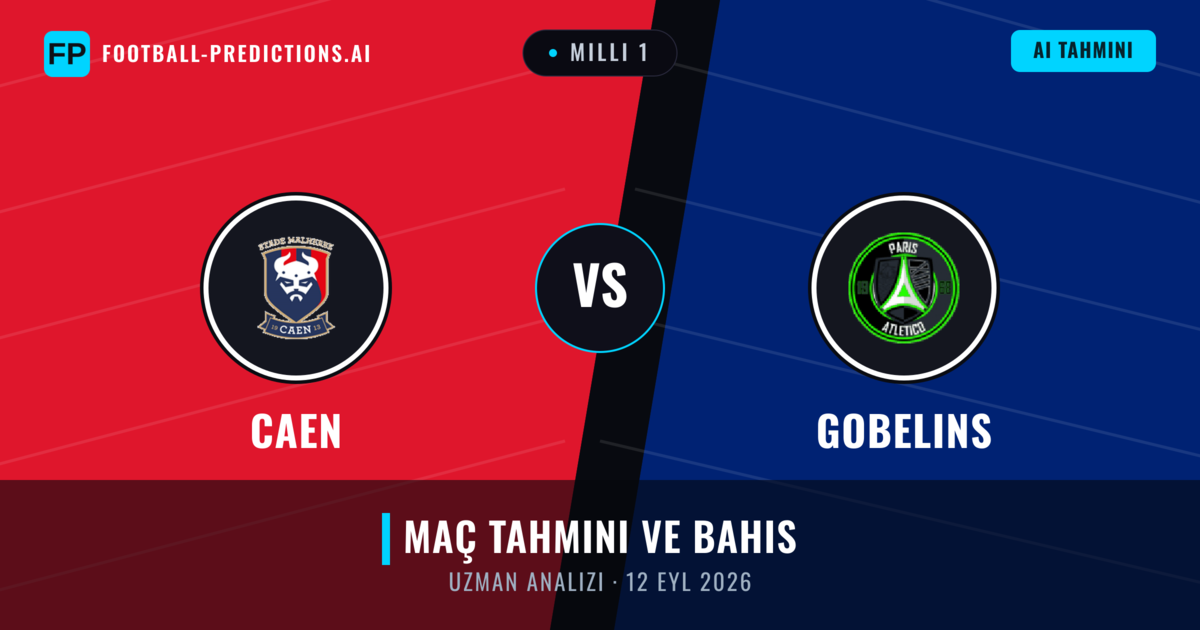 Caen - Gobelins — maç tahmini ve önizleme