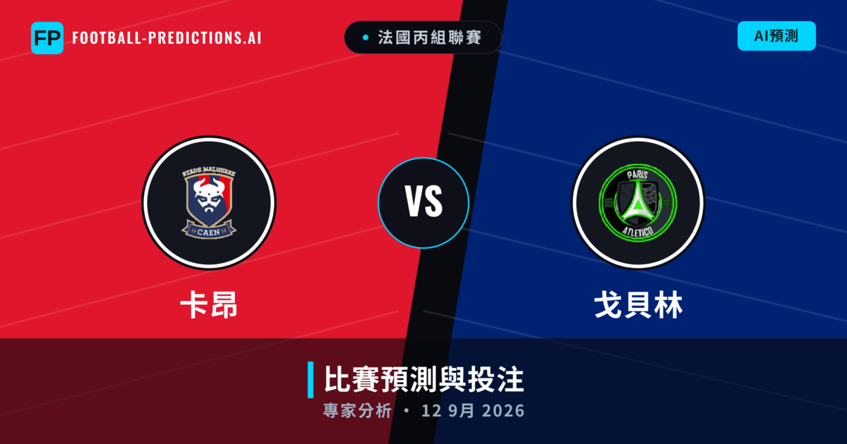 卡昂 vs 戈貝林 — 比赛预测和前瞻