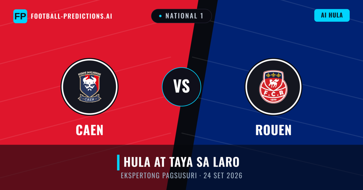 Caen vs Rouen — hula at preview ng laban