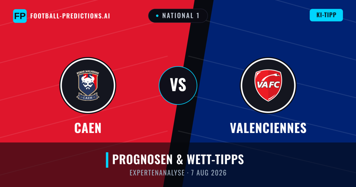 Caen vs Valenciennes — Prognose und Spielvorschau