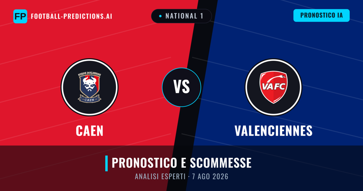 Caen vs Valenciennes — pronostico e anteprima del match