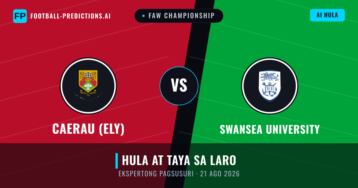 Caerau (Ely) vs Swansea University — hula at preview ng laban