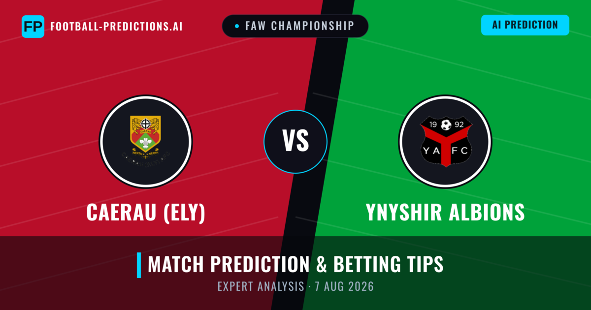 Caerau (Ely) vs Ynyshir Albions — match prediction & preview