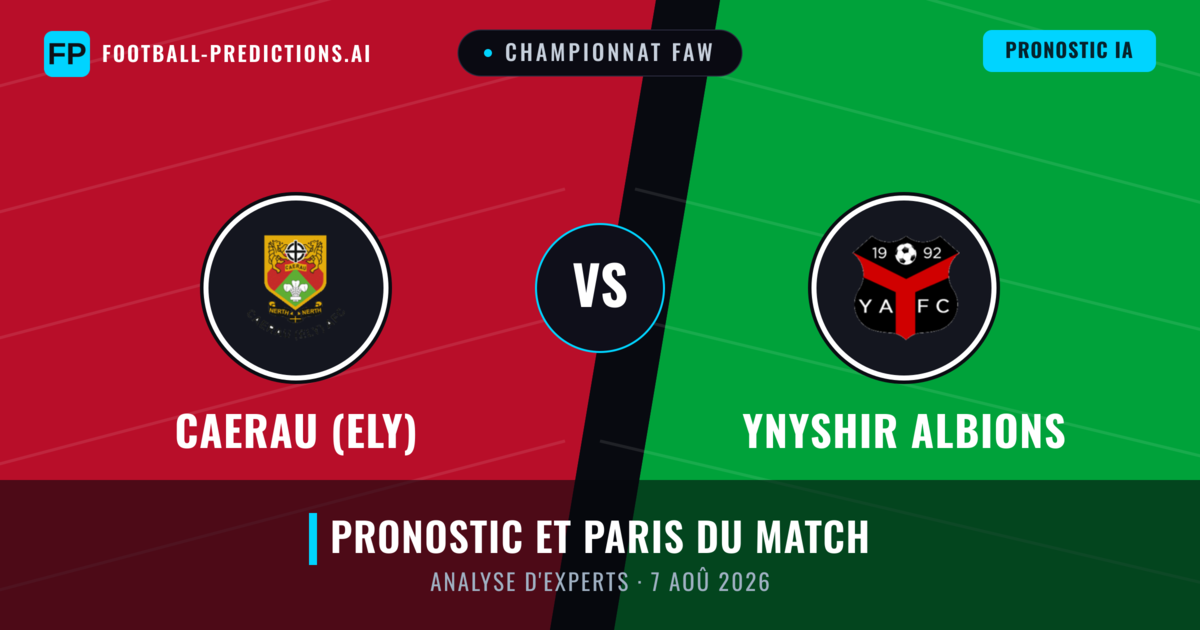 Caerau (Ely) vs Ynyshir Albions — pronostic et avant-match