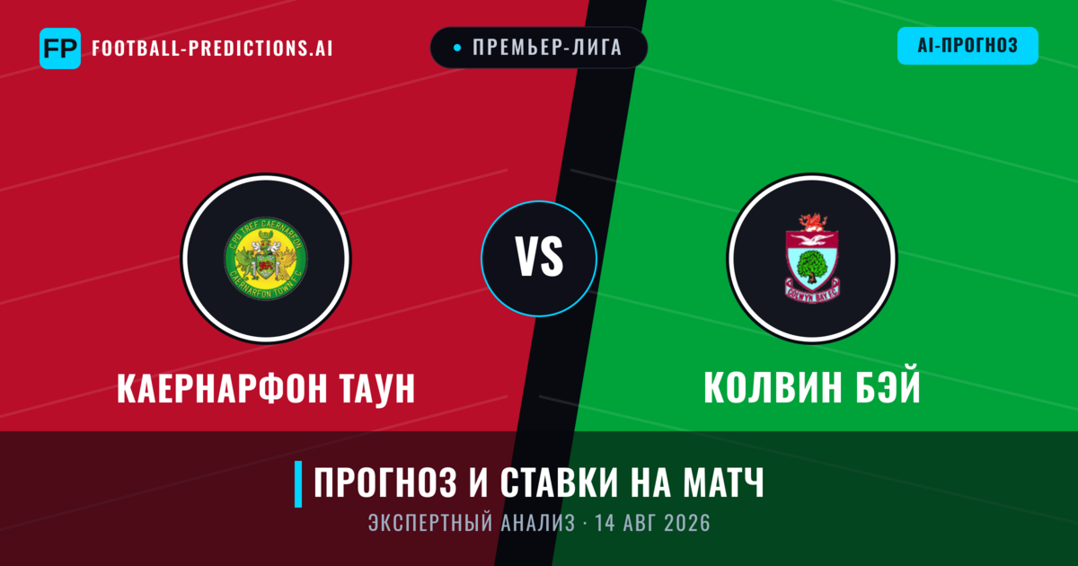 Каернарфон Таун – Колвин Бэй — прогноз и превью матча