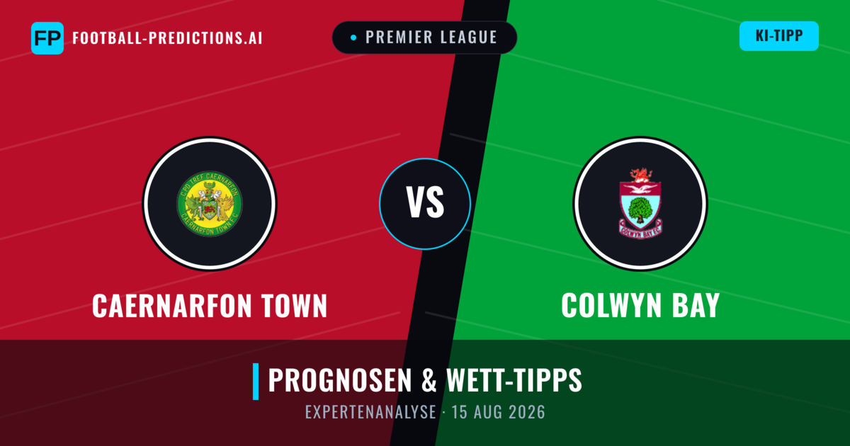 Caernarfon Town vs Colwyn Bay — Prognose und Spielvorschau