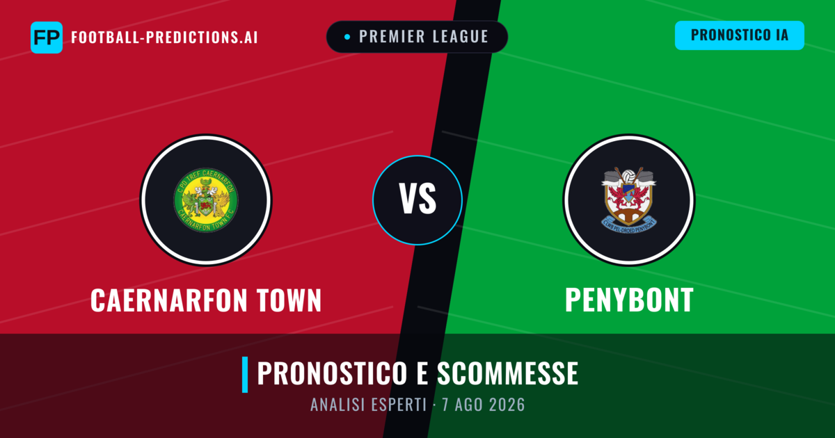 Caernarfon Town vs Penybont — pronostico e anteprima del match