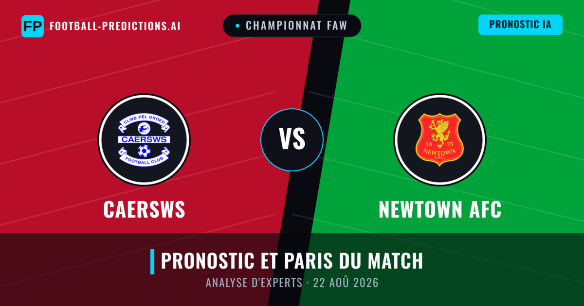 Caersws vs Newtown AFC — pronostic et avant-match