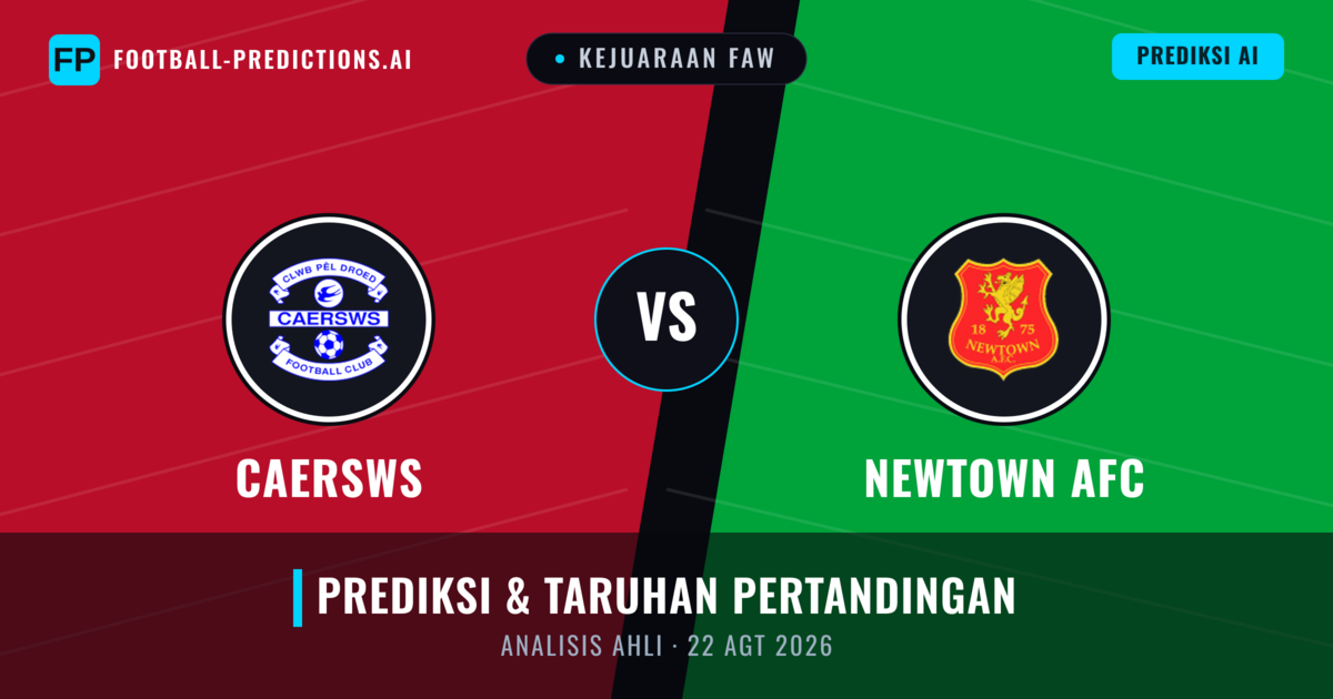 Caersws vs Newtown AFC — prediksi dan pratinjau pertandingan