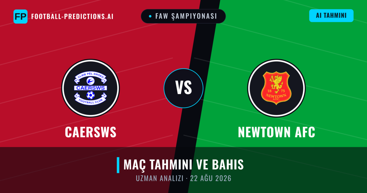 Caersws - Newtown AFC — maç tahmini ve önizleme