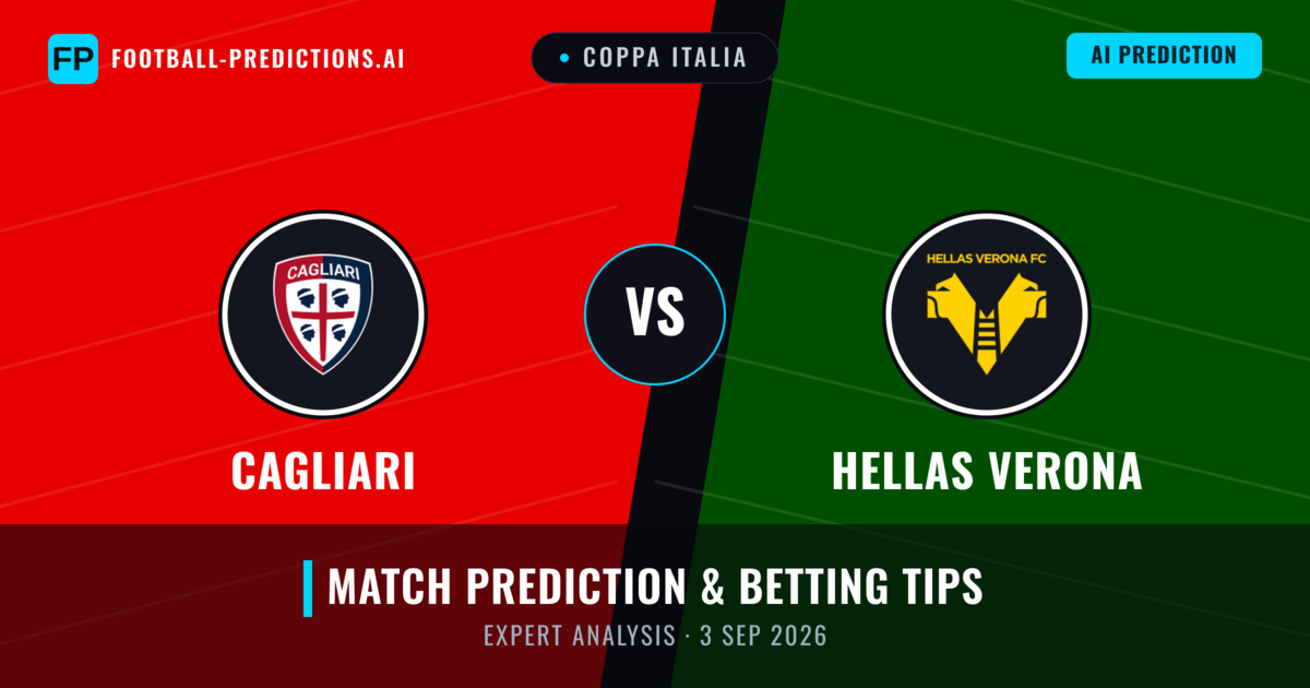 Cagliari vs Hellas Verona — match prediction & preview