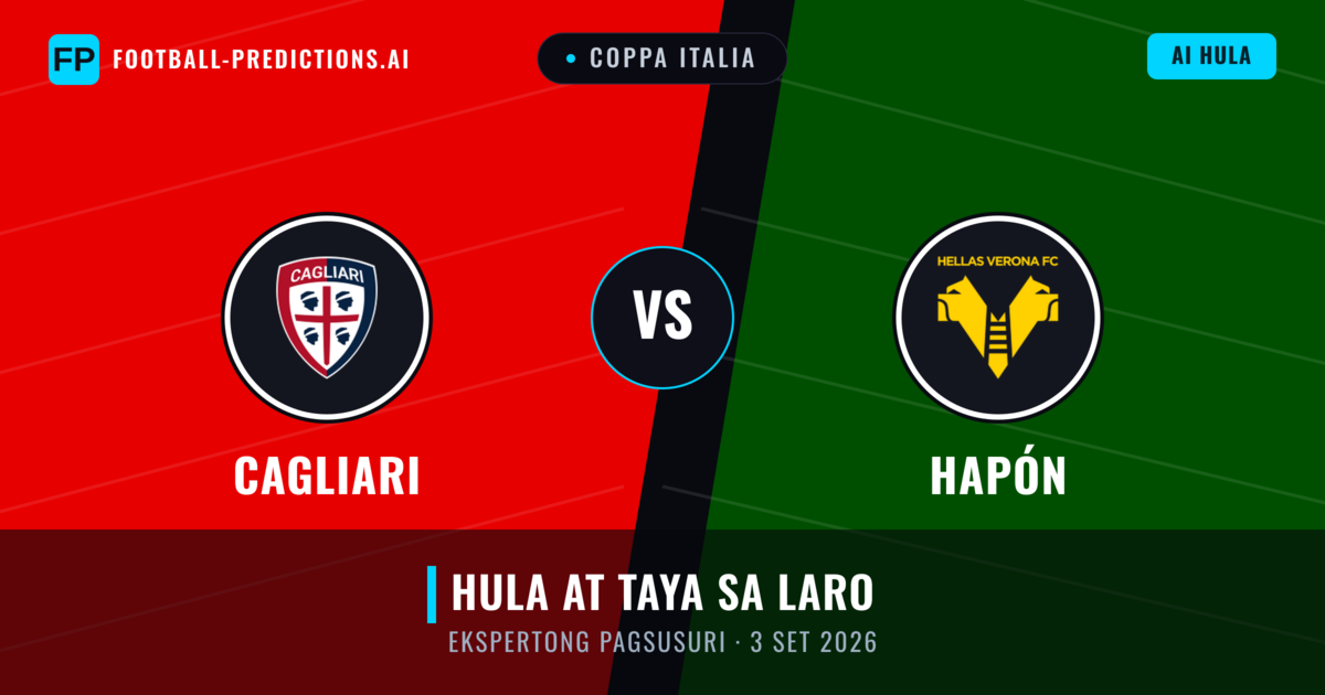 Cagliari vs Hapón — hula at preview ng laban