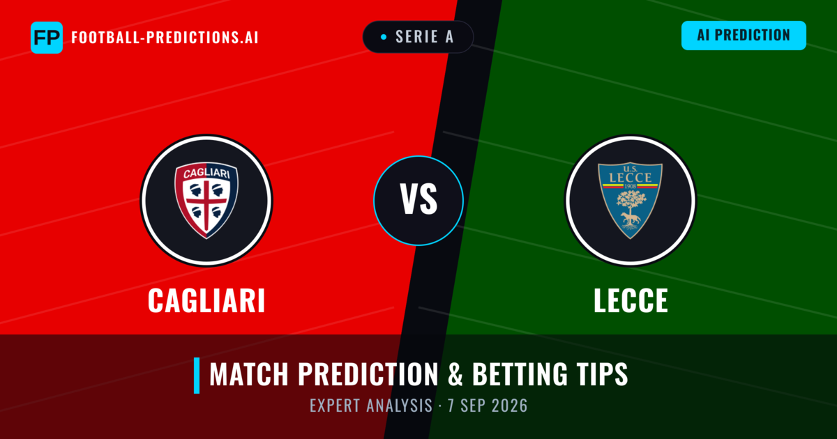 Cagliari vs Lecce — match prediction & preview