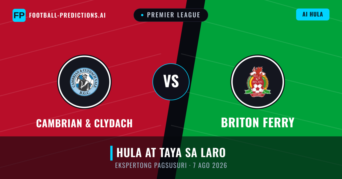 Cambrian & Clydach vs Briton Ferry — hula at preview ng laban