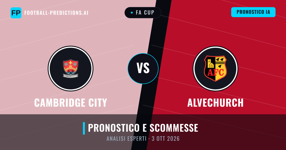 Cambridge City vs Alvechurch — pronostico e anteprima del match