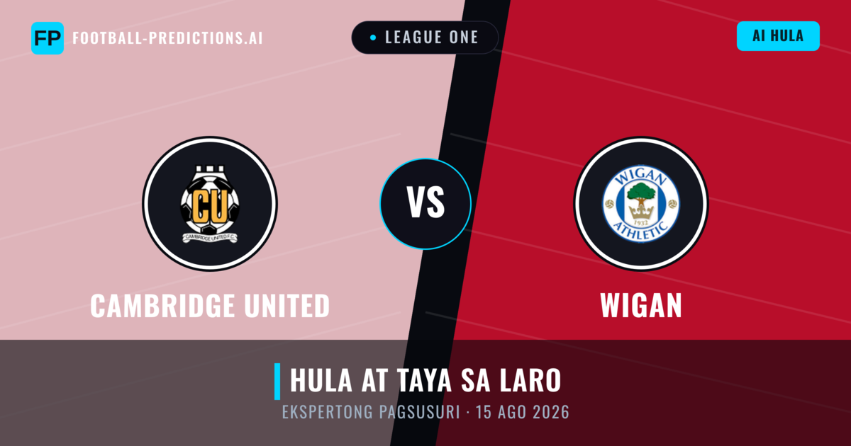 Cambridge United vs Wigan — hula at preview ng laban