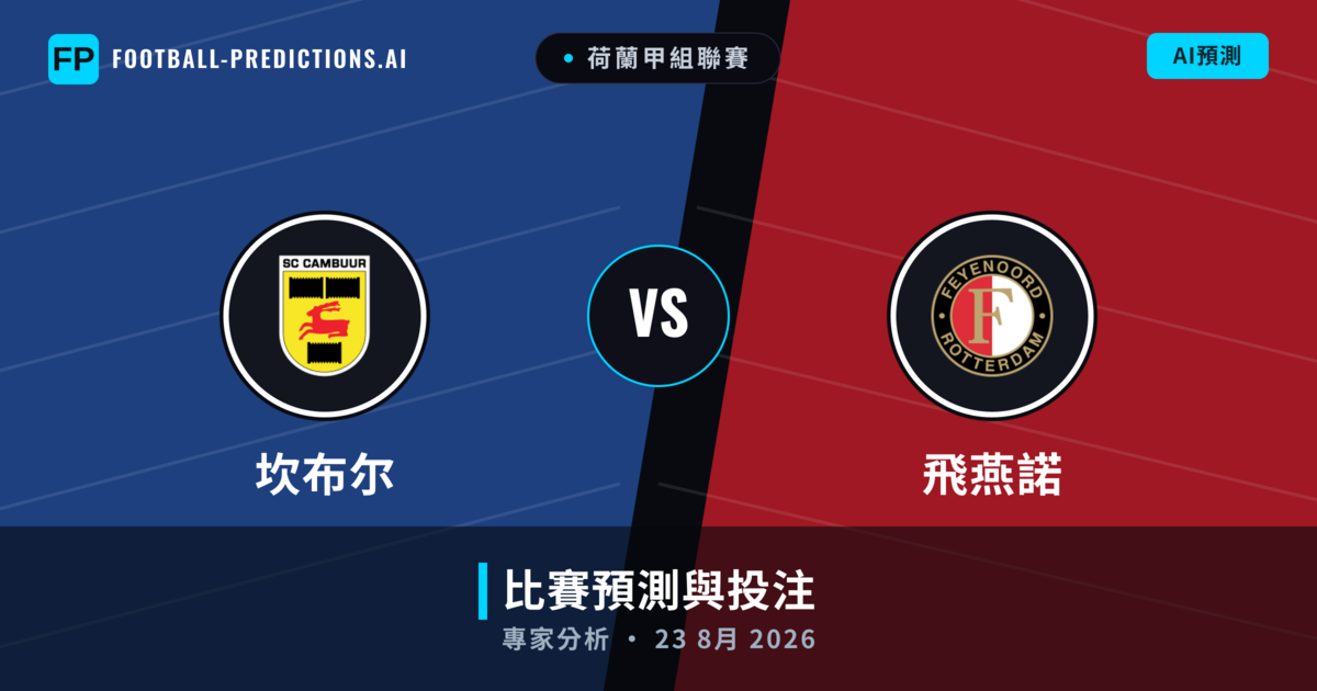 坎布尔 vs 飛燕諾 — 比赛预测和前瞻