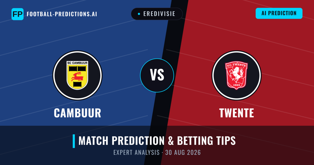 Cambuur vs Twente — match prediction & preview