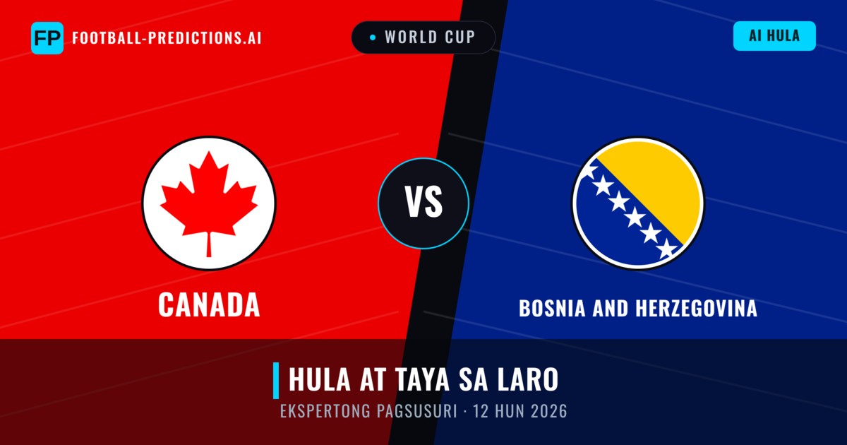 Canada vs Bosnia and Herzegovina — hula at preview ng laban