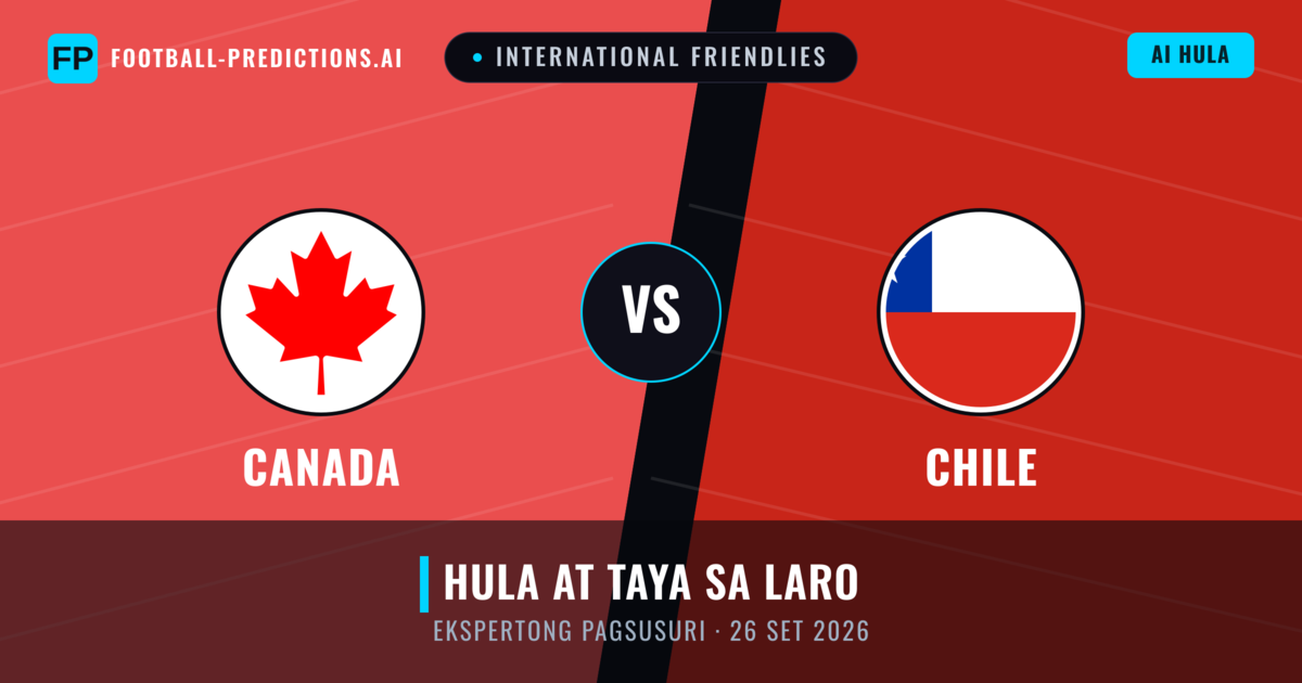 Canada vs Chile — hula at preview ng laban