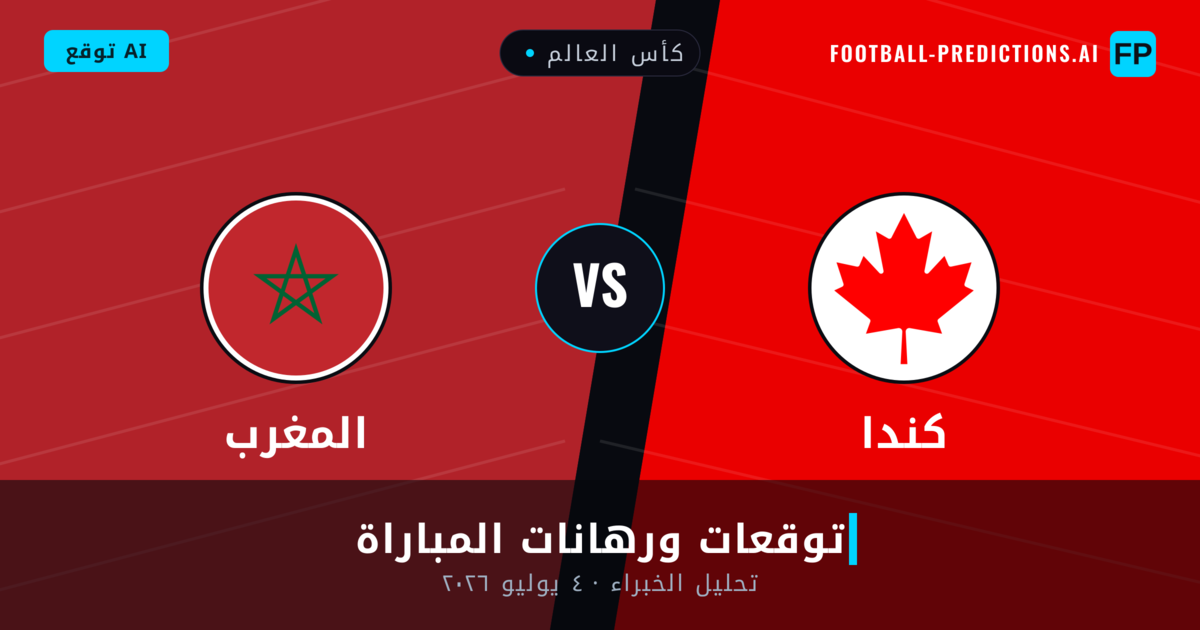 كندا ضد المغرب — توقعات ومعاينة المباراة