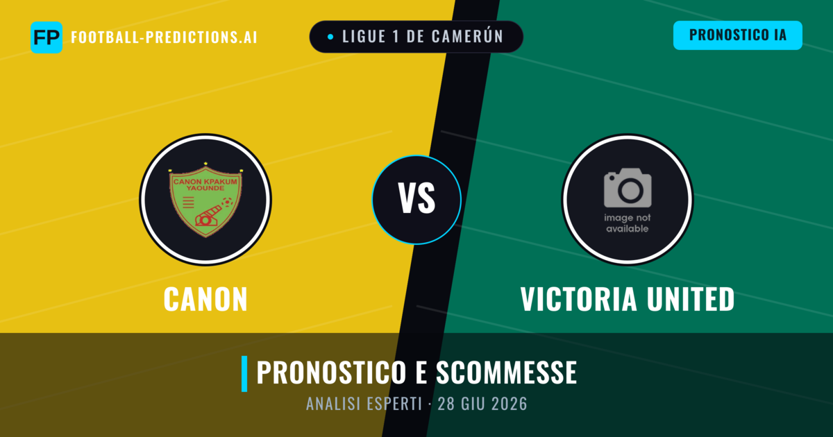 Canon vs Victoria United — pronostico e anteprima del match