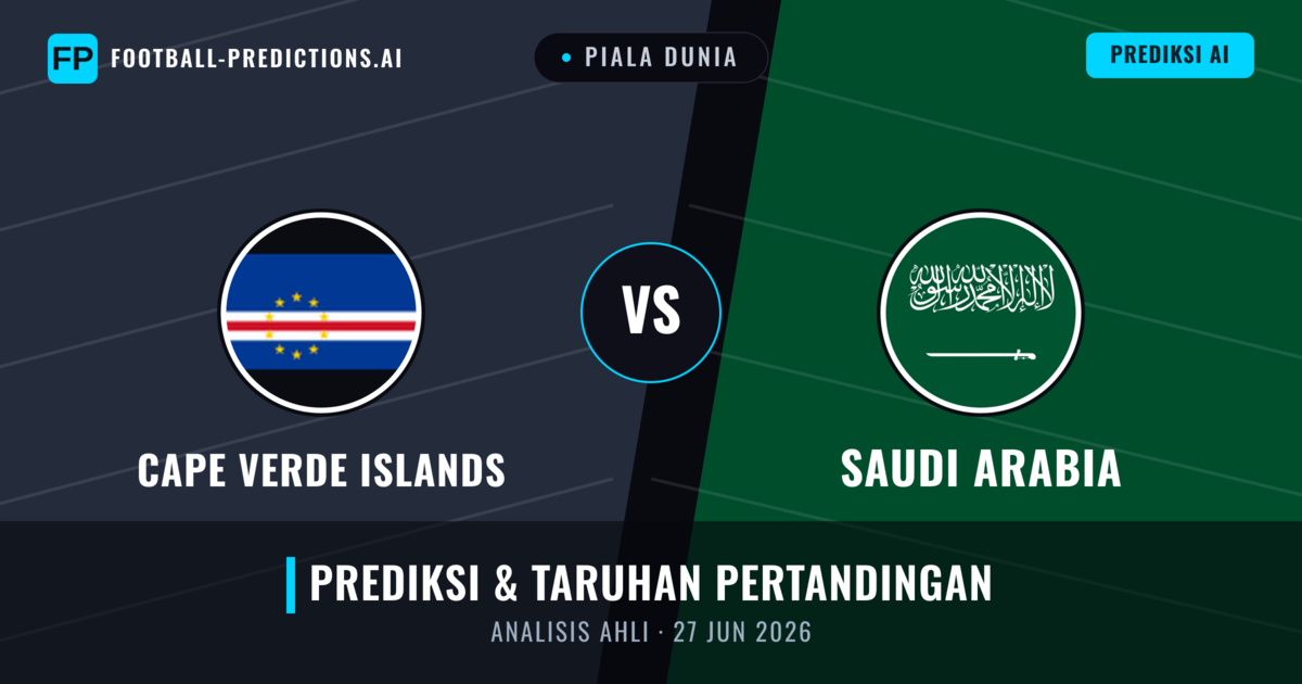 Cape Verde Islands vs Saudi Arabia — prediksi dan pratinjau pertandingan