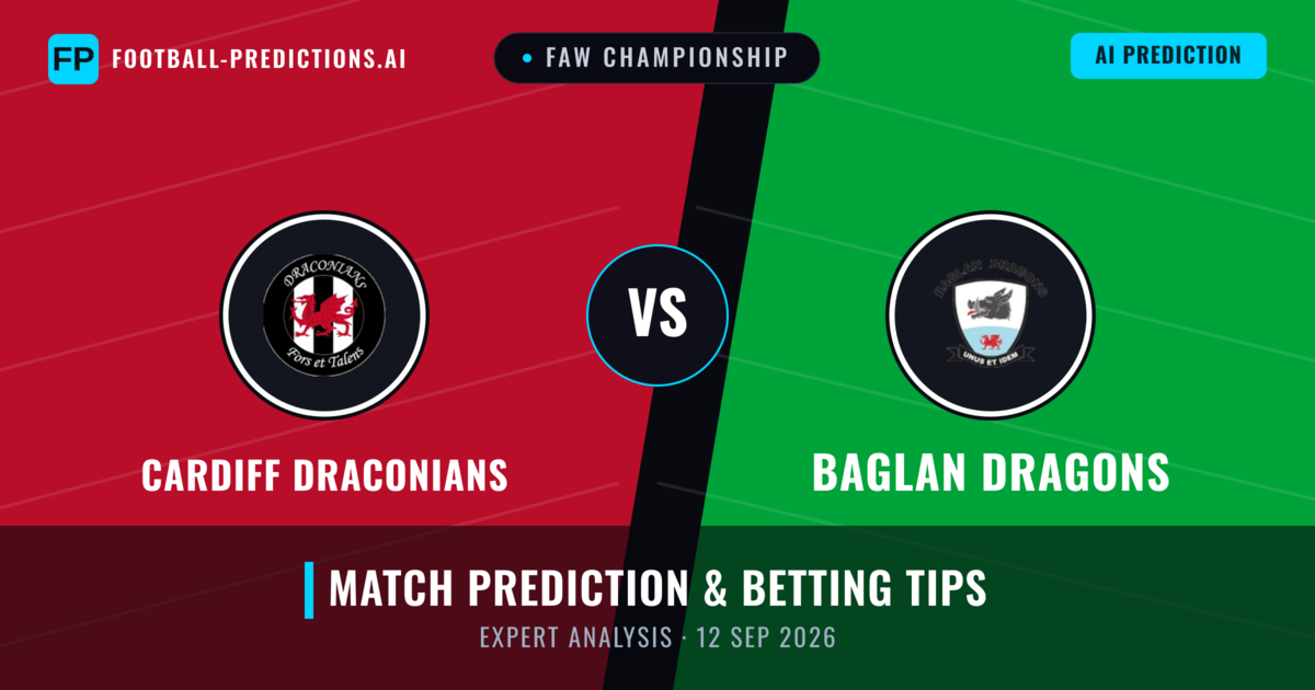 Cardiff Draconians vs Baglan Dragons — match prediction & preview