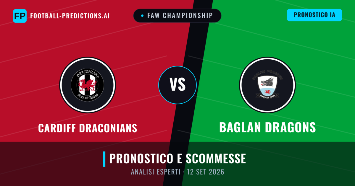 Cardiff Draconians vs Baglan Dragons — pronostico e anteprima del match