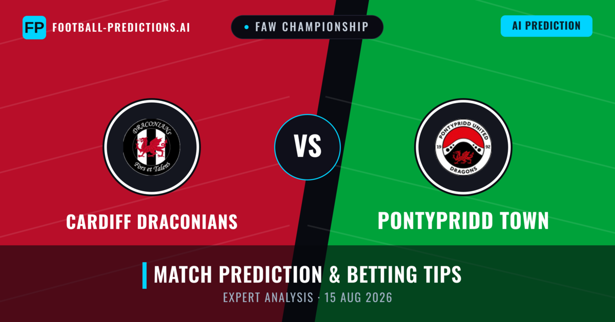 Cardiff Draconians vs Pontypridd Town — match prediction & preview