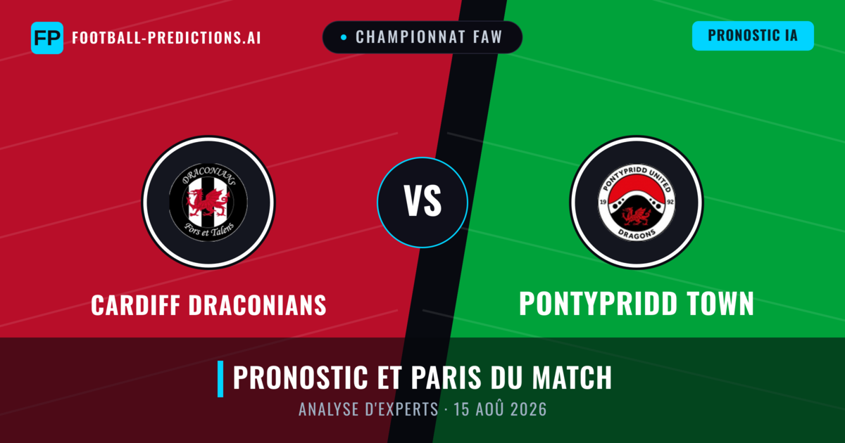 Cardiff Draconians vs Pontypridd Town — pronostic et avant-match