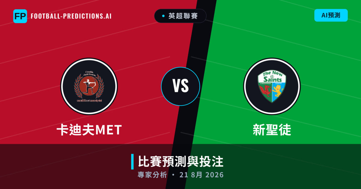 卡迪夫MET vs 新聖徒 — 比赛预测和前瞻