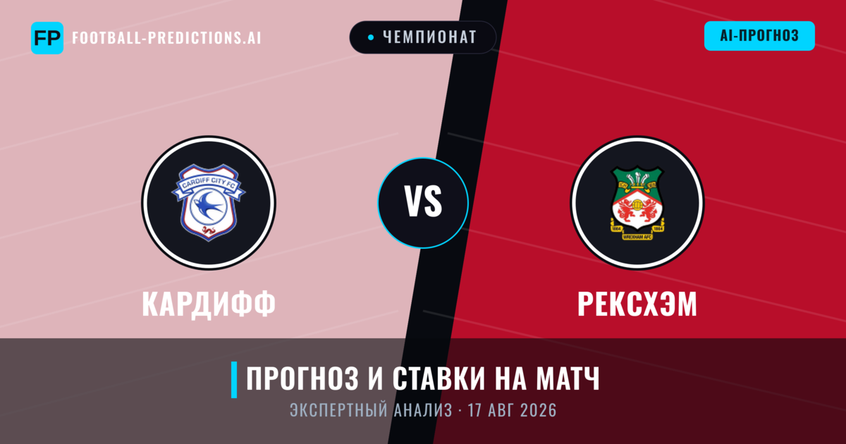 Кардифф – Рексхэм — прогноз и превью матча