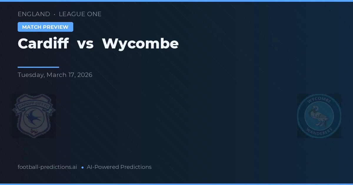 Cardiff vs Wycombe — pronostico e anteprima del match