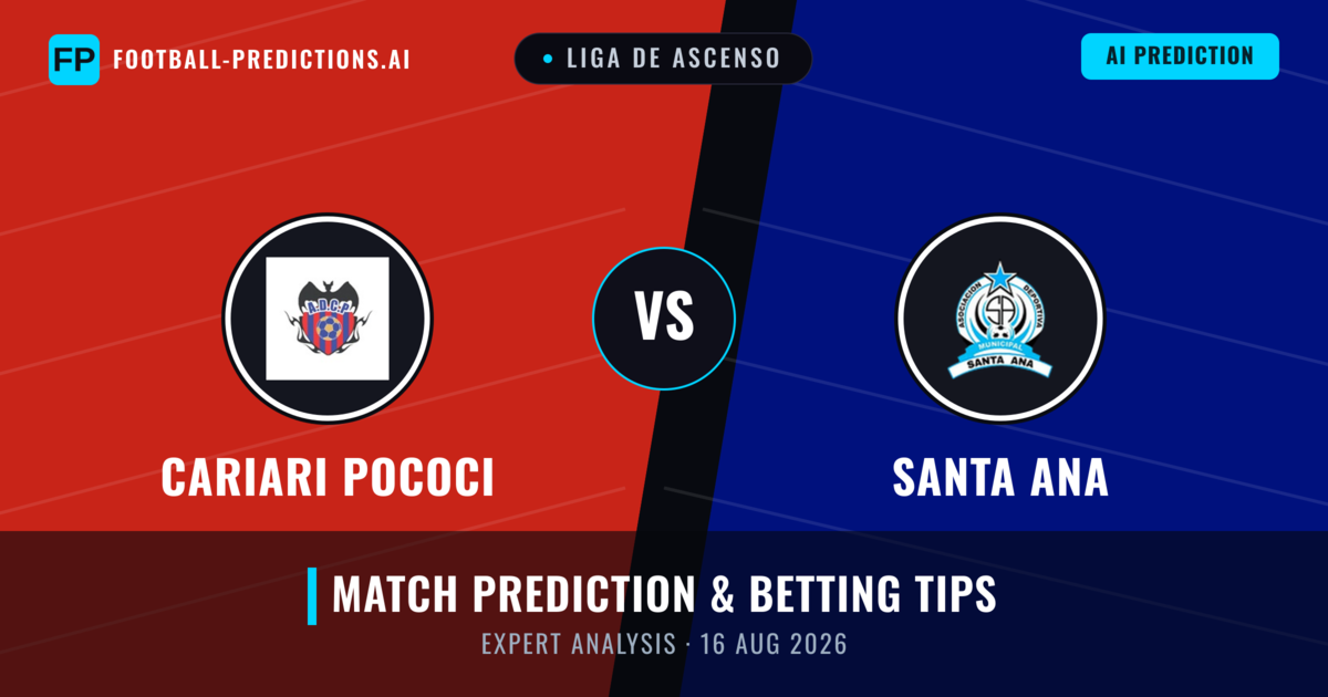 Cariari Pococi vs Santa Ana — match prediction & preview