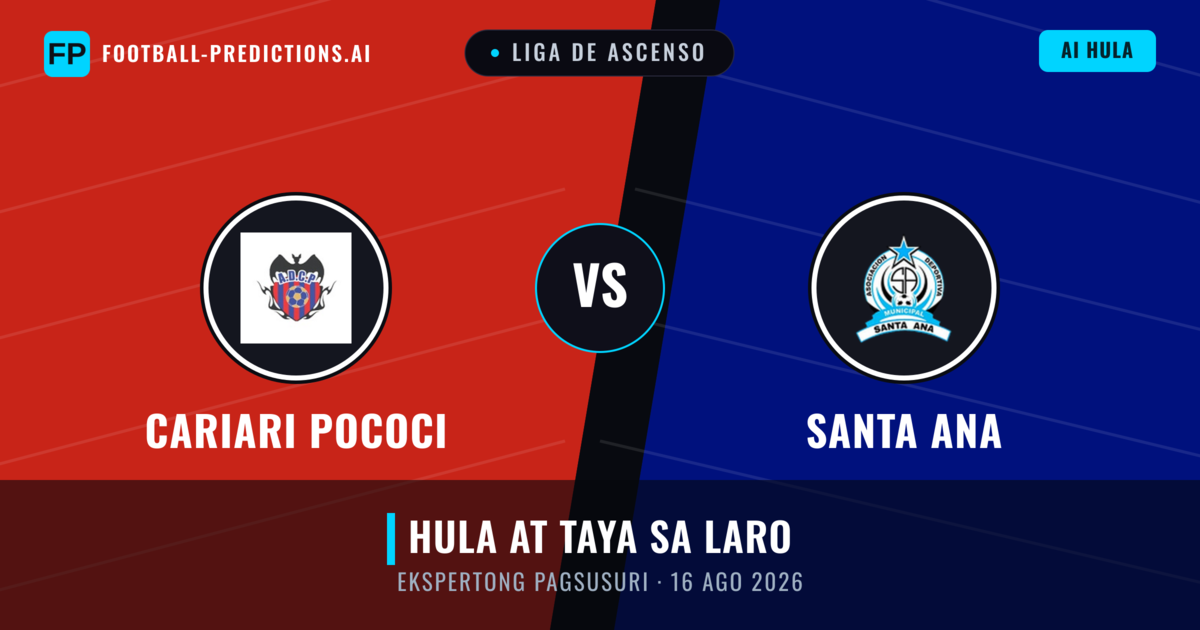 Cariari Pococi vs Santa Ana — hula at preview ng laban
