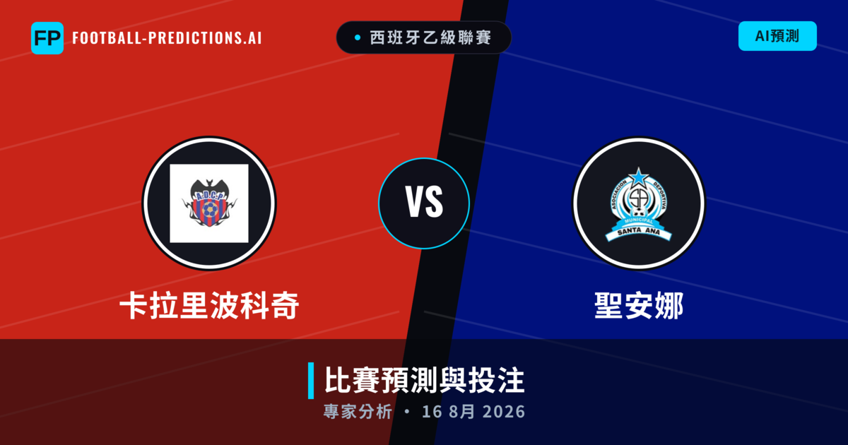 卡拉里波科奇 vs 聖安娜 — 比赛预测和前瞻
