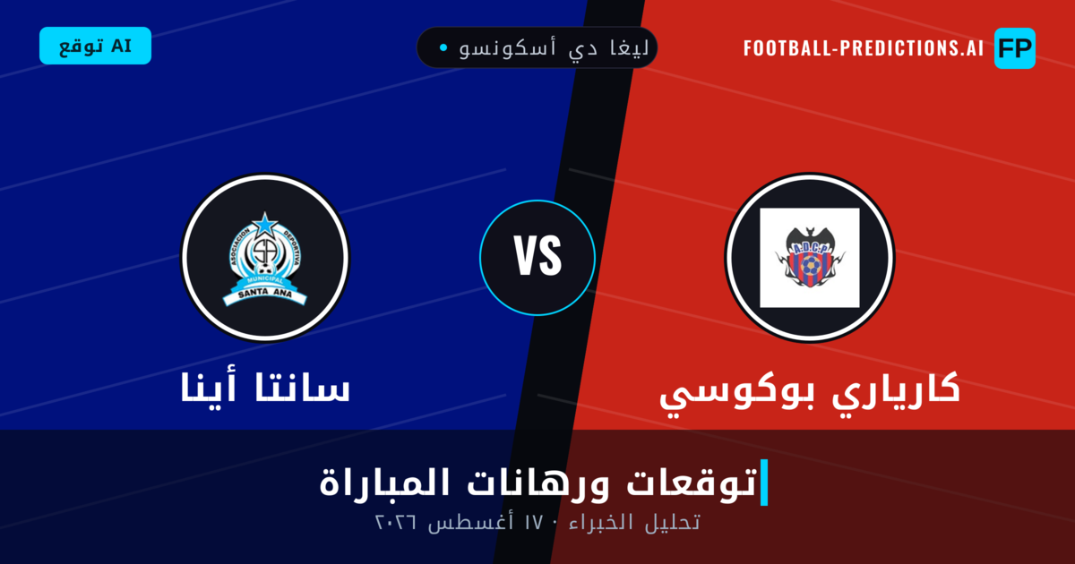 كارياري بوكوسي ضد سانتا أينا — توقعات ومعاينة المباراة