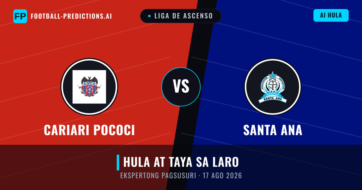Cariari Pococi vs Santa Ana — hula at preview ng laban