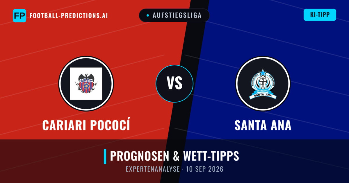Cariari Pococí vs Santa Ana — Prognose und Spielvorschau