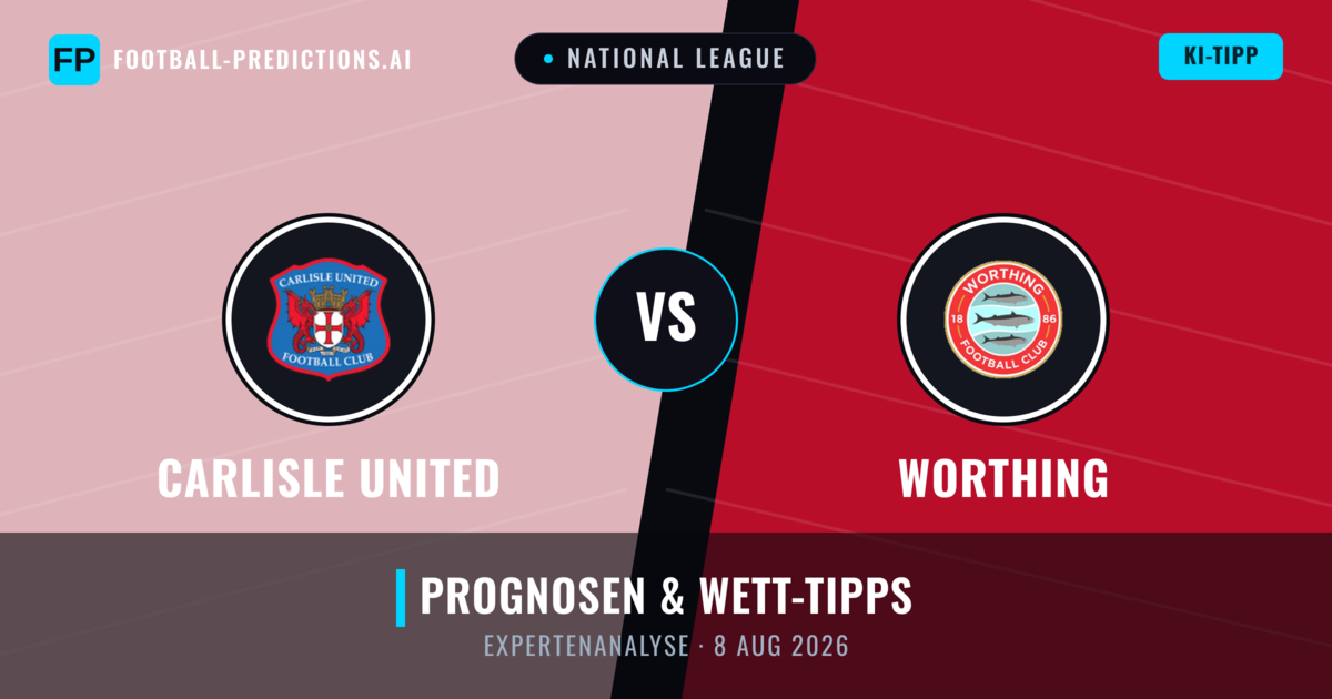 Carlisle United vs Worthing — Prognose und Spielvorschau
