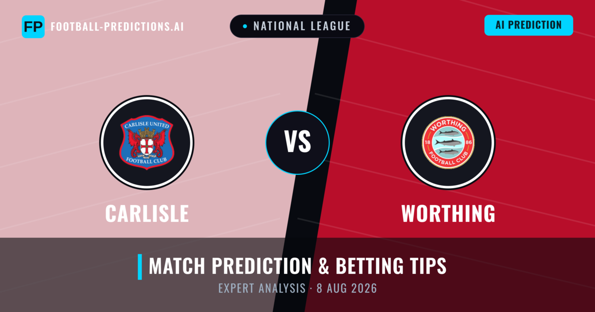 Carlisle vs Worthing — match prediction & preview