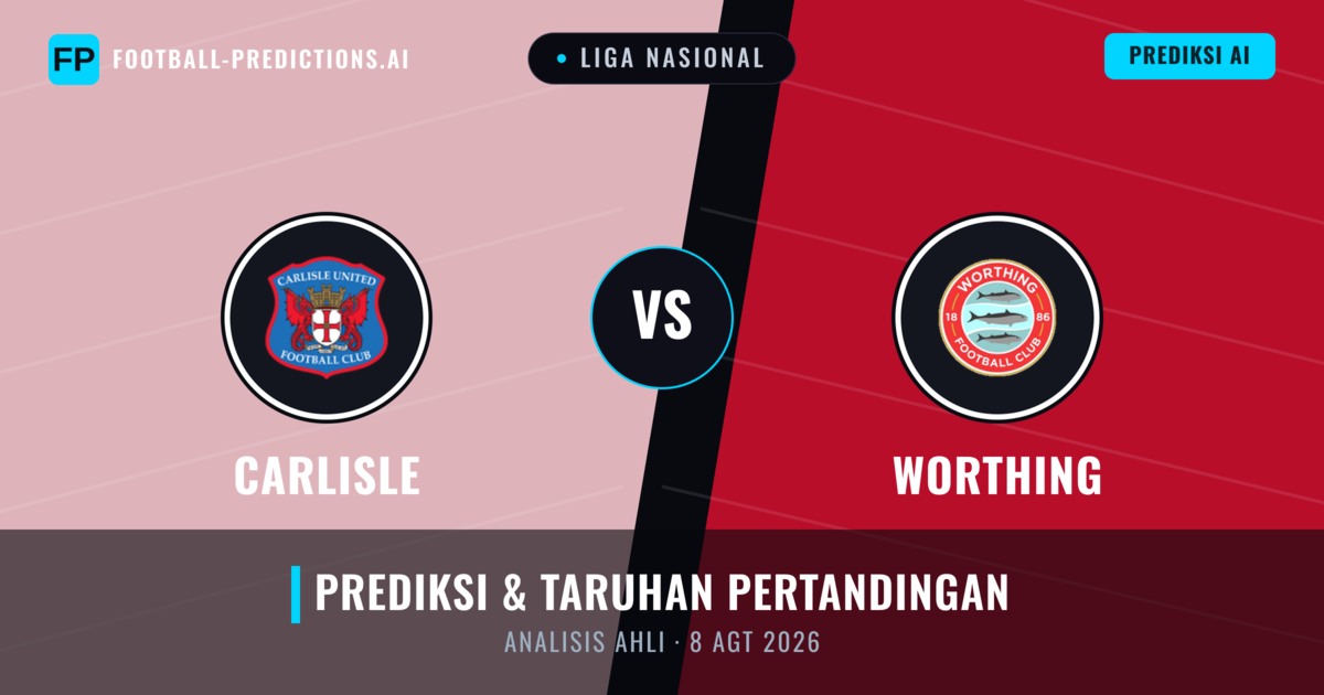 Carlisle vs Worthing — prediksi dan pratinjau pertandingan